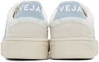 VEJA White & Blue V-90 Sneakers