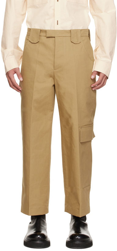 Photo: Nanushka Khaki Milas Trousers