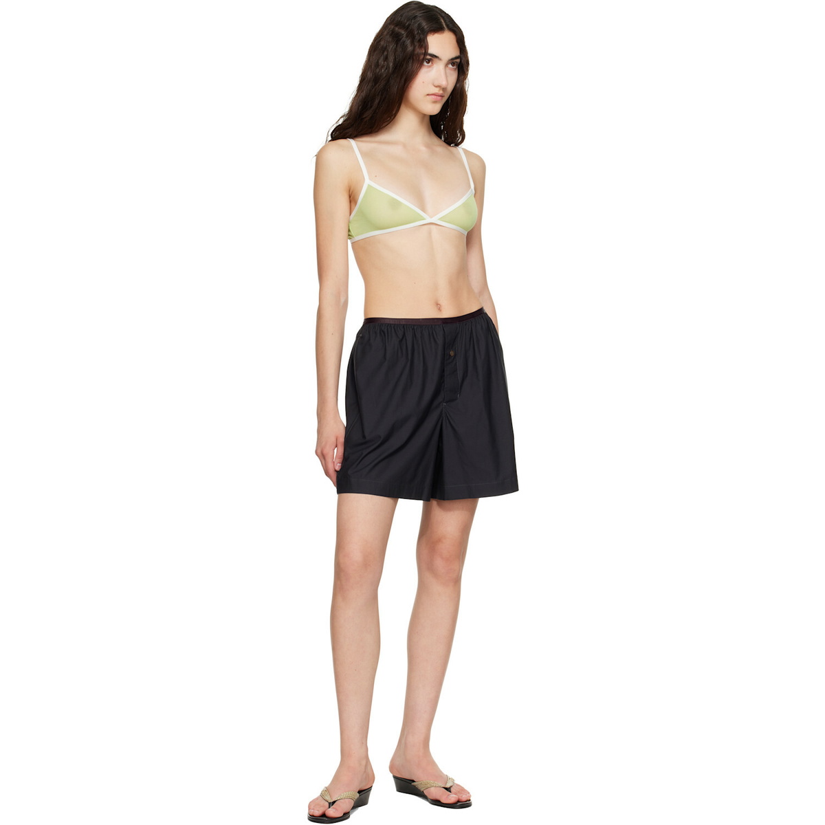 Paloma Wool Green Esco Bralette