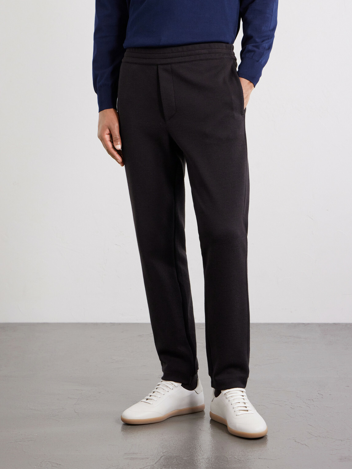 Zegna - Straight-Leg Honeycomb-Knit Cotton, Wool and Silk-Blend Sweatpants - Brown