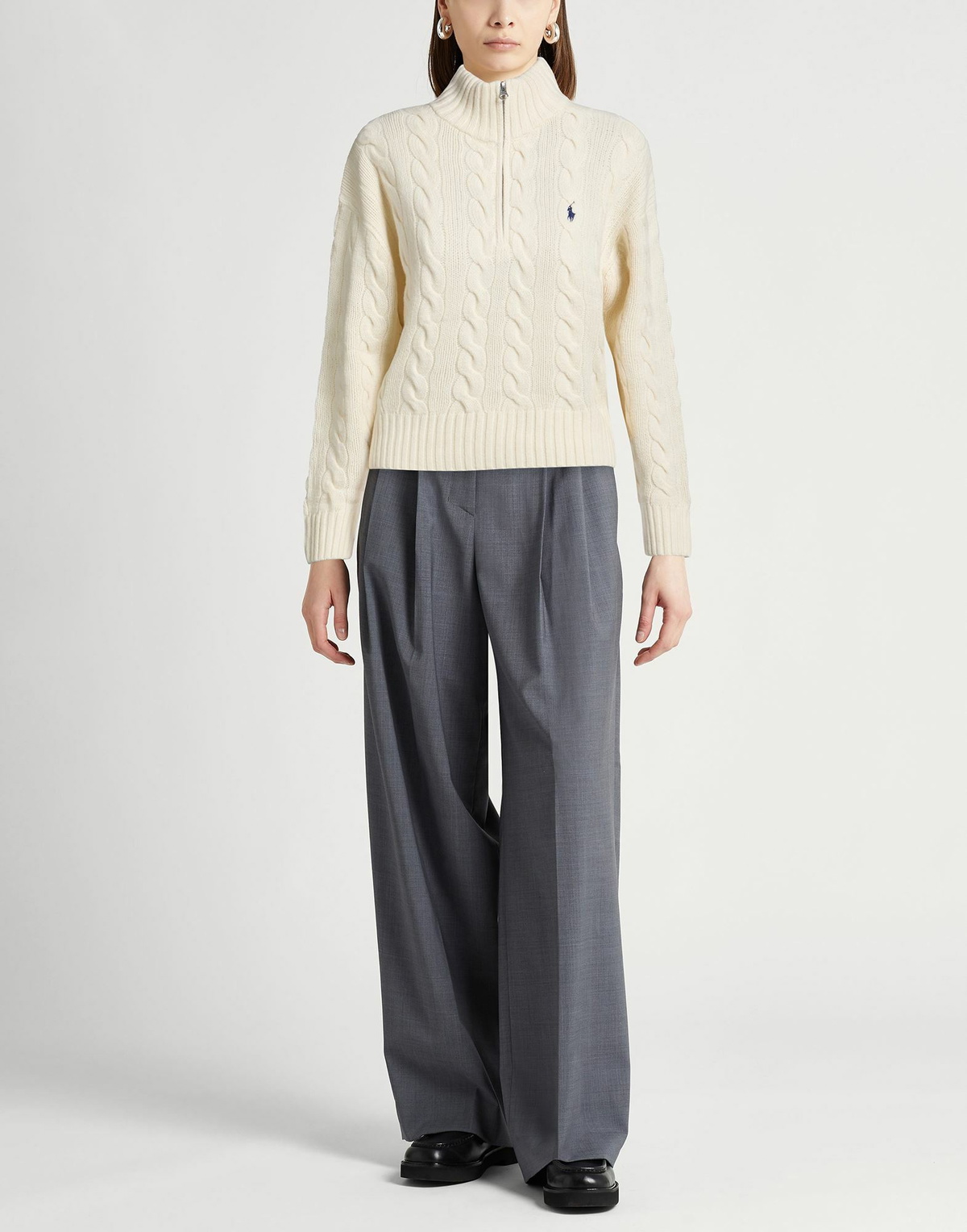 Polo Ralph Lauren Womens Sweater Ivory