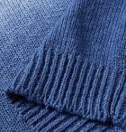 Altea - Dégradé Cotton and Linen-Blend Sweater - Blue