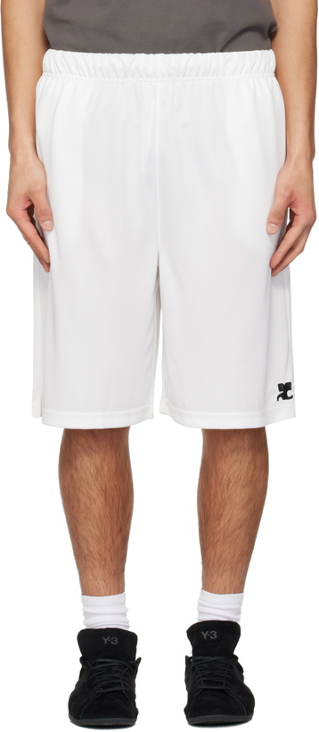 Photo: Courrèges White Sports Shorts