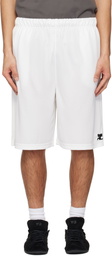 Courrèges White Sports Shorts