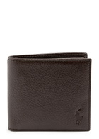 Polo Ralph Lauren Logo Leather Wallet - Brown - One Size