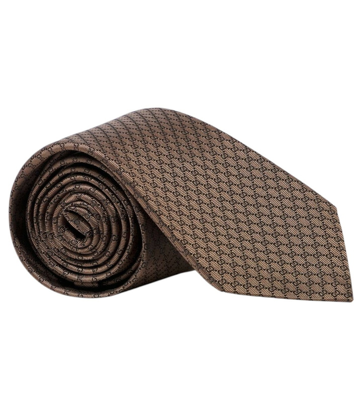 Photo: Gucci GG silk jacquard tie