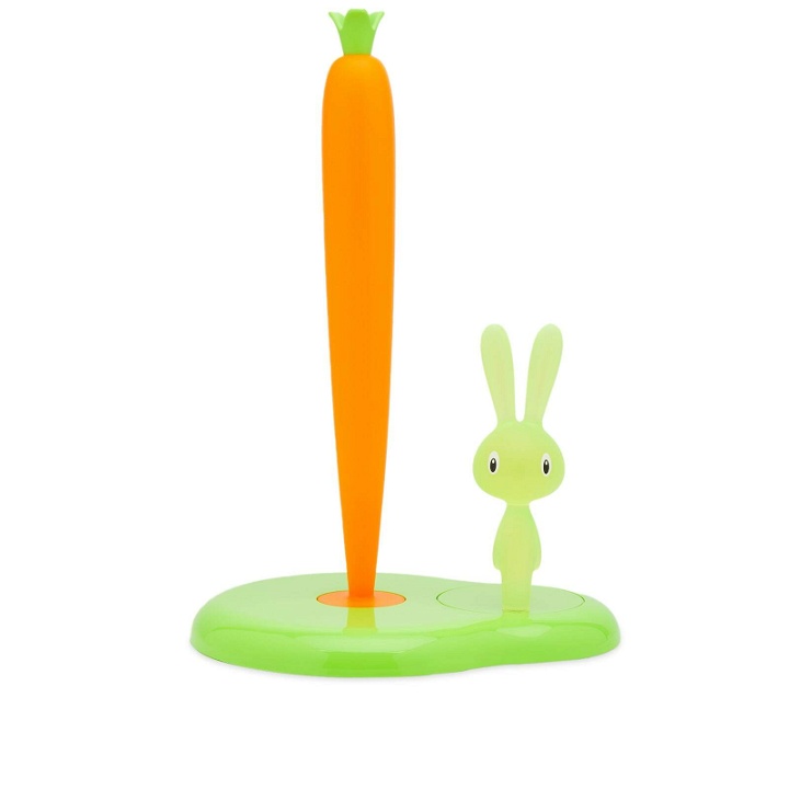 Photo: Alessi Bunny & Carrot Kitchen Roll Holder in Green