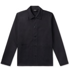 A.P.C. - Kerlouan Cotton-Gabardine Jacket - Blue