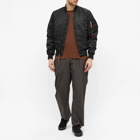 Alpha Industries Men's MA-1 VF 59 Flight Jacket in Black