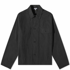 Margaret Howell Men's Boxy Overshirt in Black