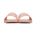 Givenchy Pink Logo Pool Slides
