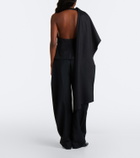 Róhe Assymetric wool top