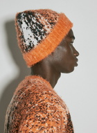 Y/Project Gradient Hairy Knit Beanie Hat