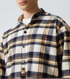 Greg Lauren Plaid cotton shirt