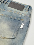 Balmain - Slim-Fit Stonewashed Jeans - Blue