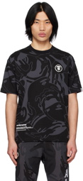 AAPE by A Bathing Ape Black Now Camouflage T-Shirt