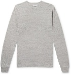 John Elliott - University Oversized Mélange Cotton-Blend Jersey T-shirt - Gray