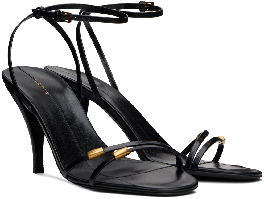 スタイリッシュ ☆ THE ROW ザ・ロウ Cleo Bijoux sandals The Row Cleo Bijoux Sandal in Old Gold & Silver | FWRD