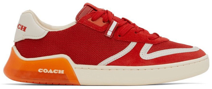 Photo: Coach 1941 Red Citysole Court Sneakers