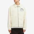 Palmes Men's Fifth Twill Shirt Jacket in Off-White