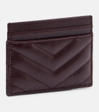 Saint Laurent Cassandre leather card holder