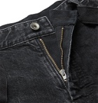 Sacai - Slim-Fit Belted Denim Jeans - Black