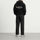 Represent Team 247 Oversized Hoodie in Black