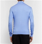 Raf Simons - Slim-Fit Printed Stretch-Jersey Rollneck T-Shirt - Men - Light blue