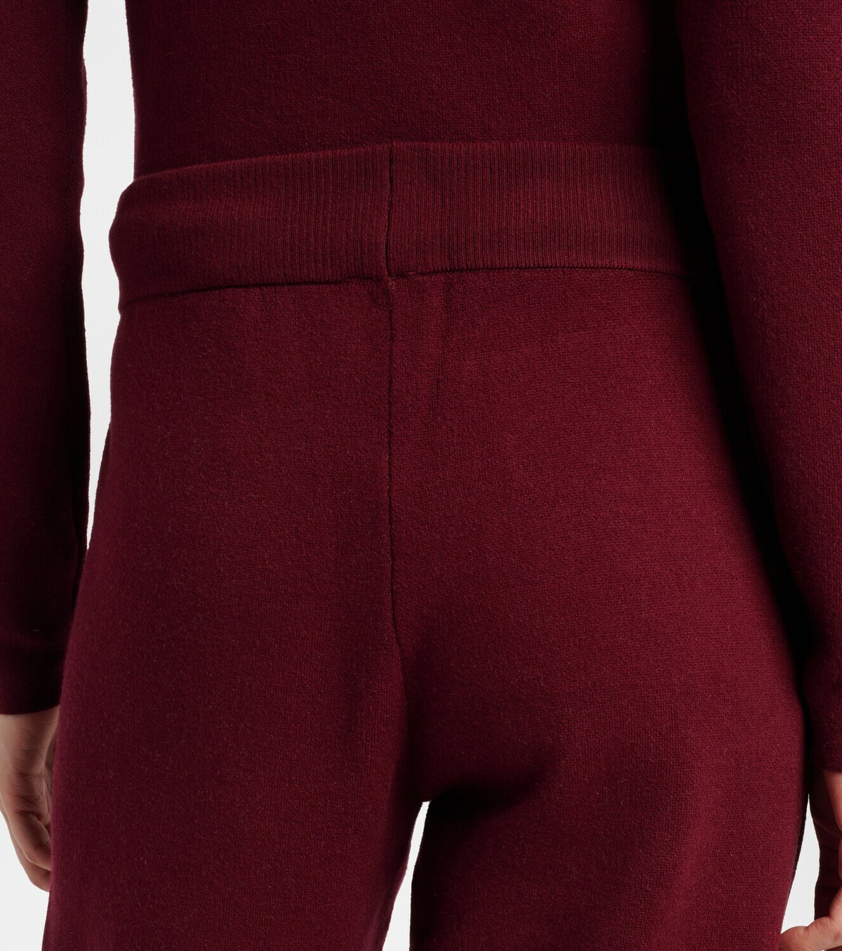 The Upside Knitted cotton-blend sweatpants