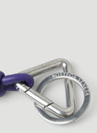 Knotted Key Ring in Silver
