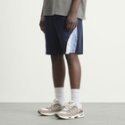 Umbro Men's Panelled Short in Baritone Blue/Brilliant White/Blue Fog
