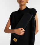 Bottega Veneta Serata Intrecciato leather clutch