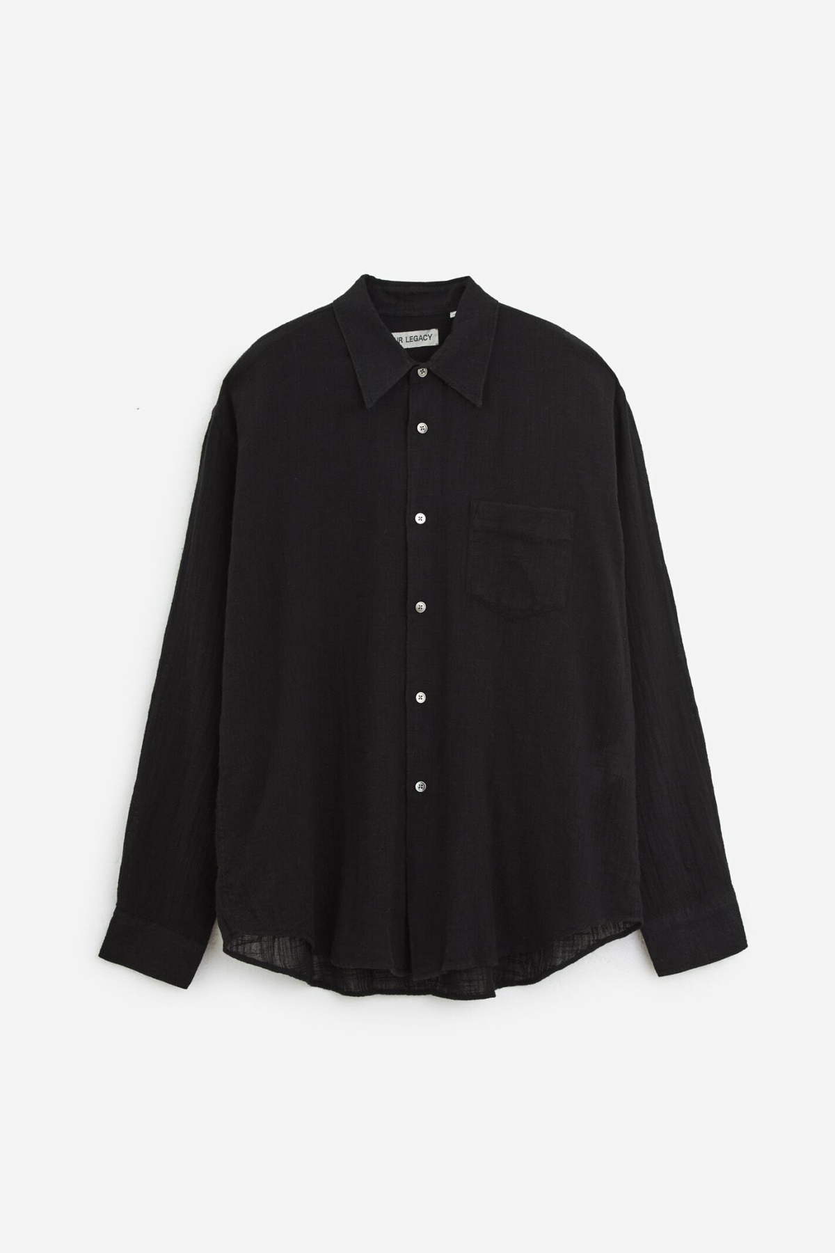 トップス Our legacy coco shirts Our Legacy - Coco Shirt Black Cotton Crochet | Our Legacy