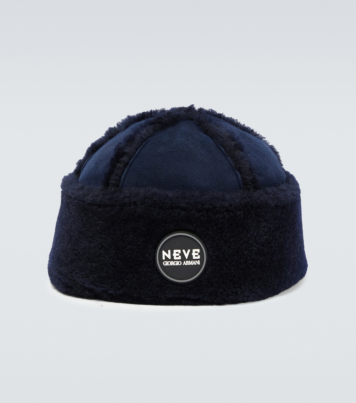 Giorgio Armani - Shearling and suede hat