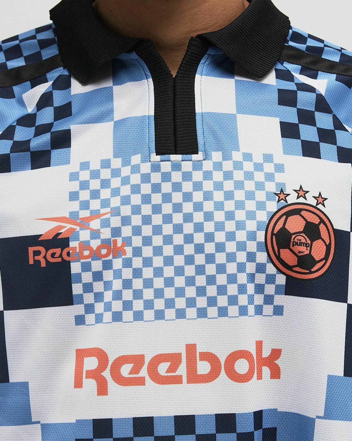 Reebok SOCCER TEE 22 Blue Mens Jersey Reebok