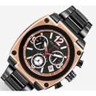 Polanti Torque Ii Chrono Chronograph Black Dial Mens Watch PLT2003-RGBK