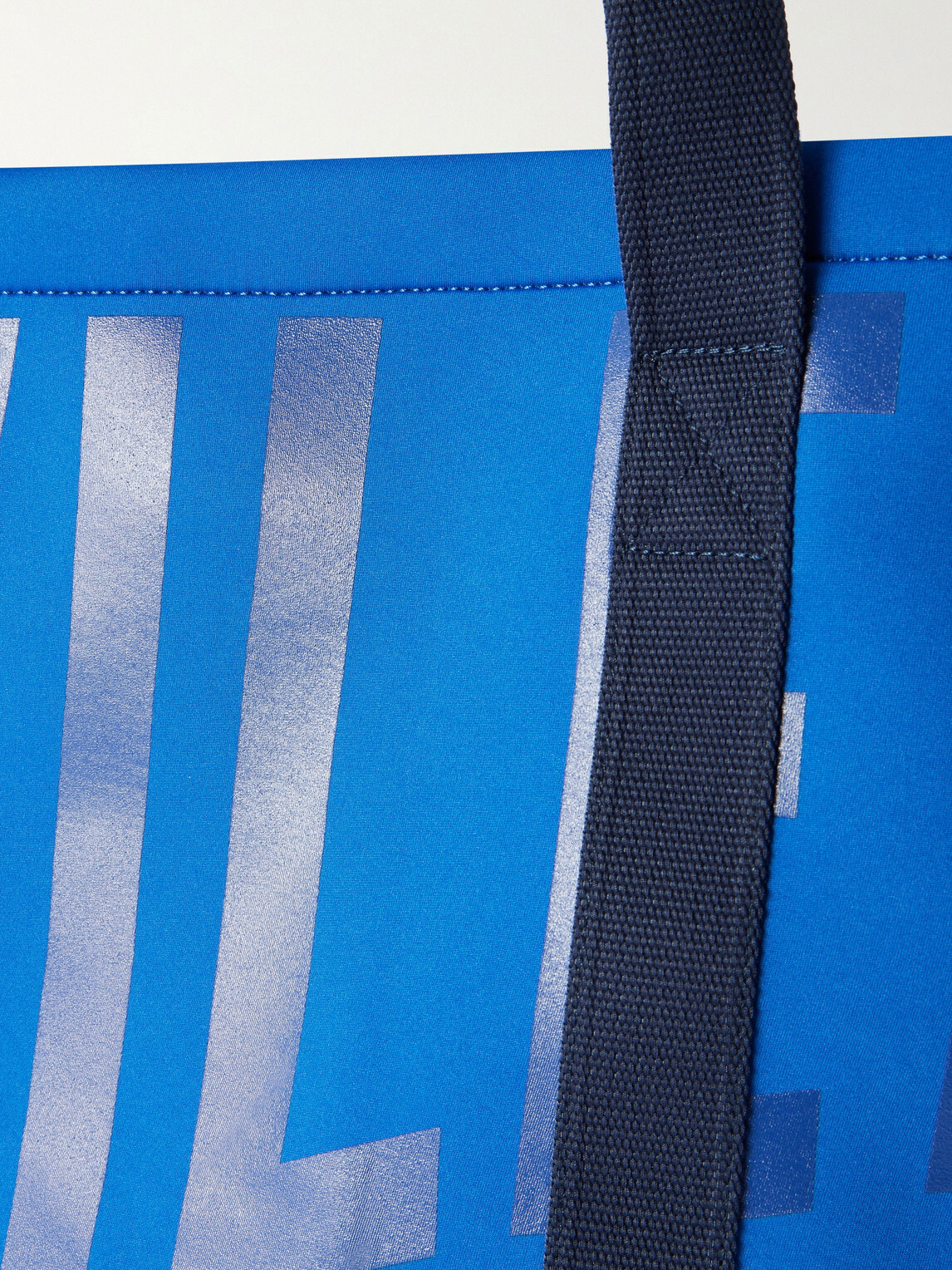 Vilebrequin - Logo-Print Webbing-Trimmed Scuba Tote Bag