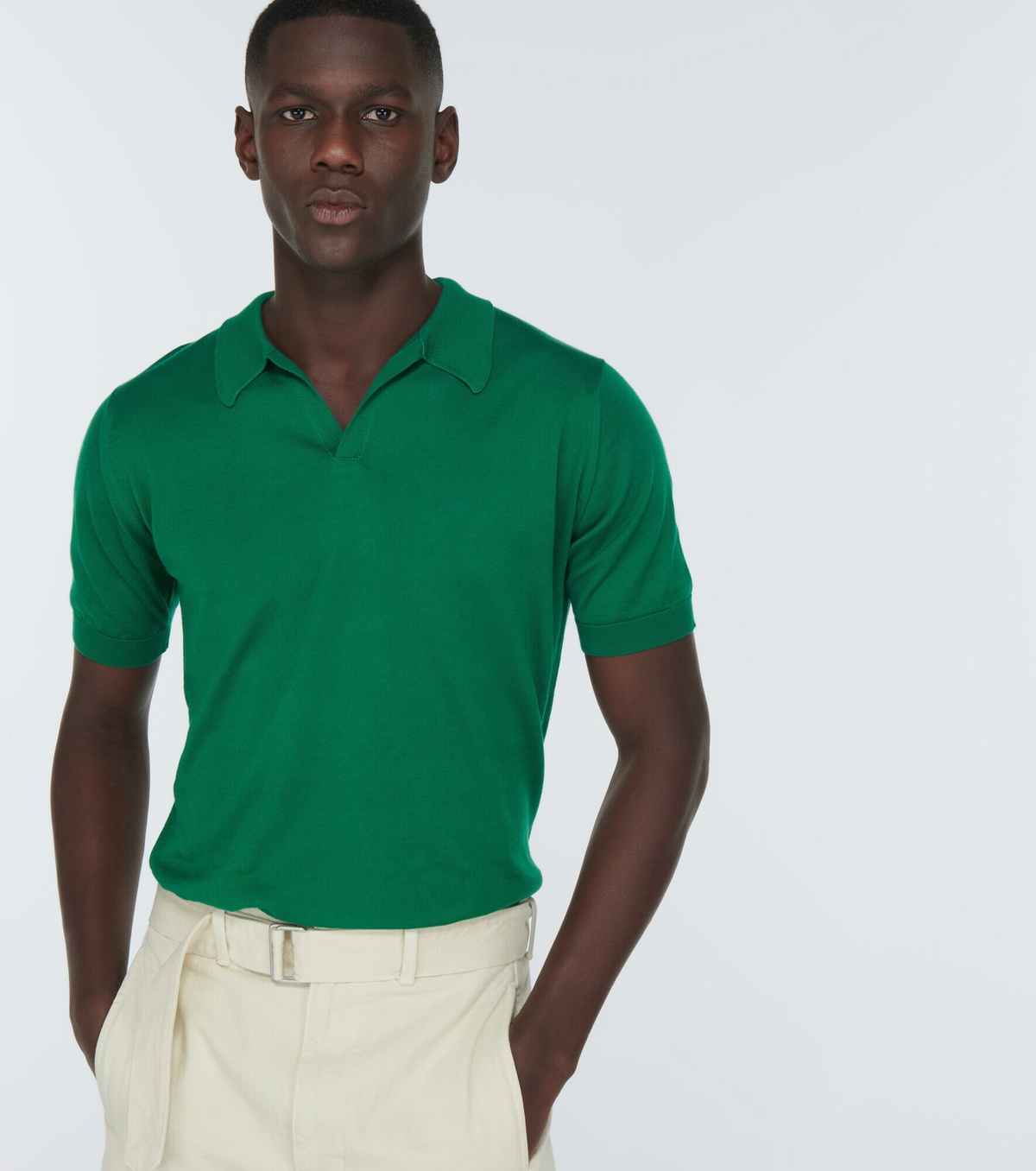 John Smedley - Noah cotton polo shirt John Smedley