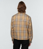 Burberry - Reversible checked cotton jacket