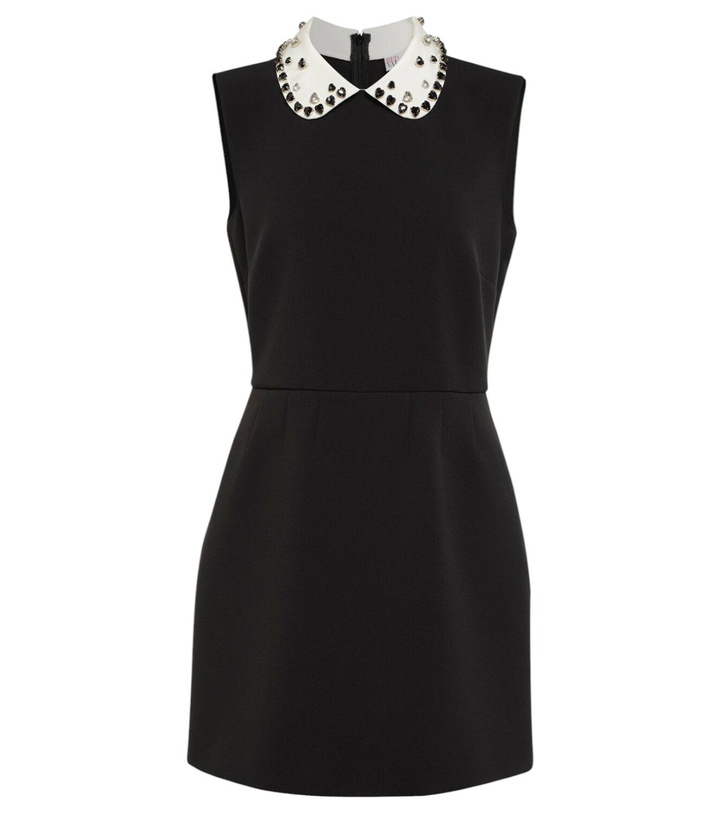 red valentino black dress with bow RED Valentino Point D'Esprit Bow-Front Dress main image 1