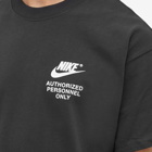 Nike Men's Authorised T-Shirt in Black