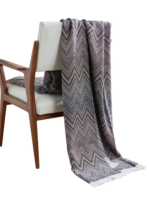 Photo: Missoni Home - Timmy Fringed Striped Wool Throw