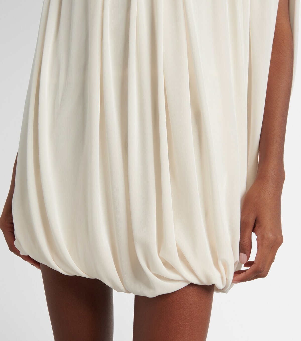 Xu Zhi Embellished draped minidress
