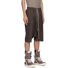 Rick Owens Gray Tower Rick S Pods Shorts