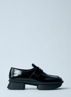 Prada Equal Brushed Leather Loafers