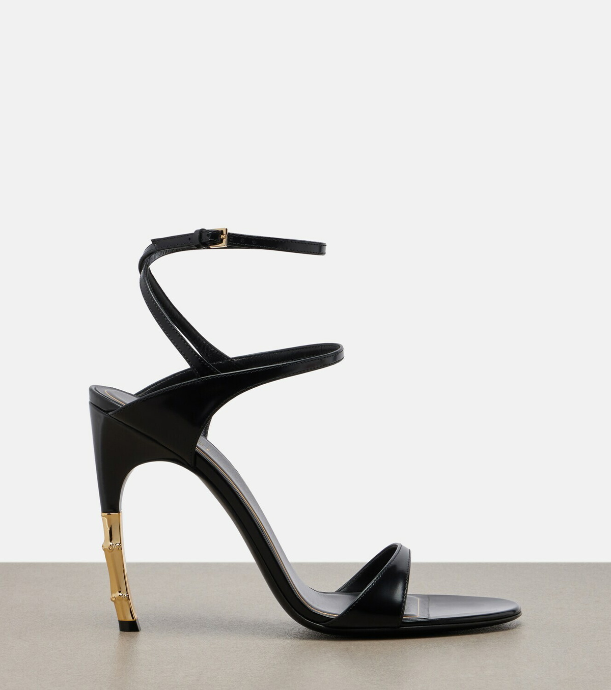 Gucci Castello leather slingback sandals