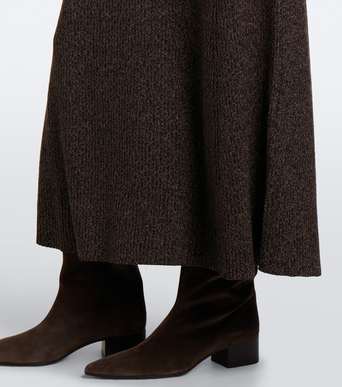 Ralph Lauren Collection Windi silk and wool-blend maxi dress