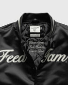 Mitchell & Ness X Bstn X Nfl Munich Game Satin Jacket Black Bomber Jackets/College Jackets