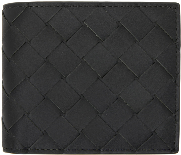 Photo: Bottega Veneta Black Bifold Wallet