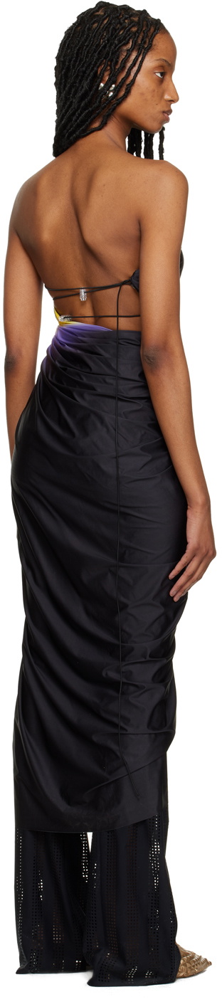 FAL-ASH Purple Signature Maxi Dress